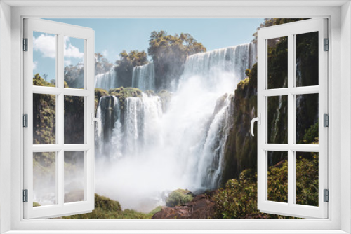 Fototapeta Naklejka Na Ścianę Okno 3D - iguasu falls