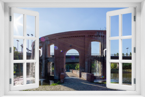 Fototapeta Naklejka Na Ścianę Okno 3D - Bürgerpark Saarbrücken