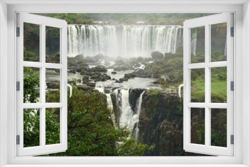 Fototapeta Naklejka Na Ścianę Okno 3D - Iguazu Falls in South America
