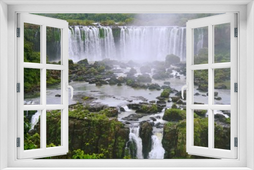 Fototapeta Naklejka Na Ścianę Okno 3D - Iguazu Falls in South America