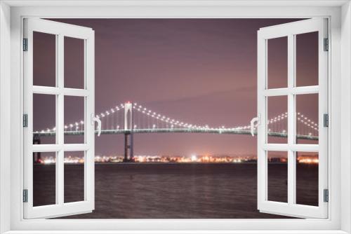 Fototapeta Naklejka Na Ścianę Okno 3D - Newport Bridge