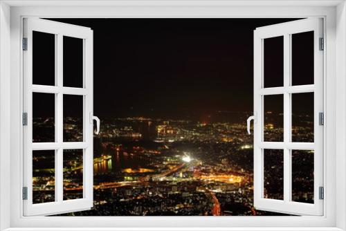 Fototapeta Naklejka Na Ścianę Okno 3D - Night view of Kitakyusyu