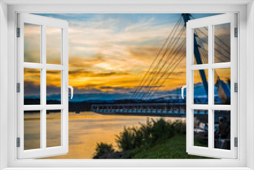 Fototapeta Naklejka Na Ścianę Okno 3D - Waterfront 
