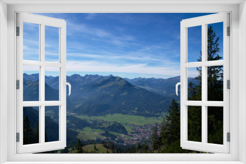Fototapeta Naklejka Na Ścianę Okno 3D - Allgäuer Alpen Oberstdorf