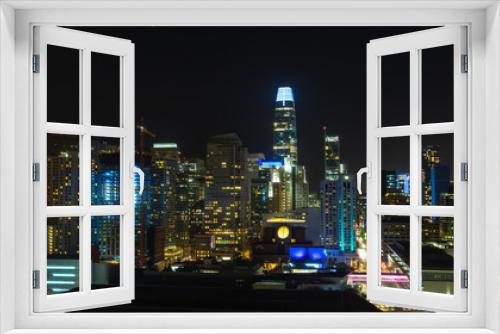 Fototapeta Naklejka Na Ścianę Okno 3D - San Francisco, CA