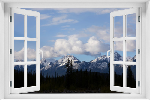 Fototapeta Naklejka Na Ścianę Okno 3D - Canadian mountains