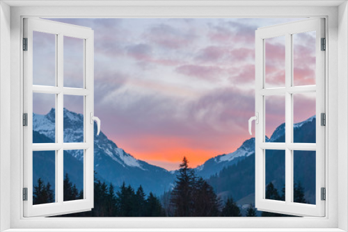 Fototapeta Naklejka Na Ścianę Okno 3D - Haute-Savoie