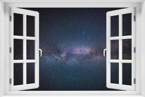 Fototapeta Naklejka Na Ścianę Okno 3D - The Milky way galaxy and nebula clouds
