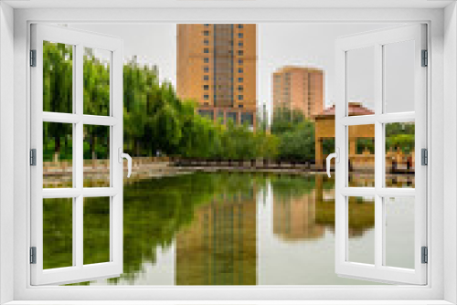 Fototapeta Naklejka Na Ścianę Okno 3D - China Hotan Park 127