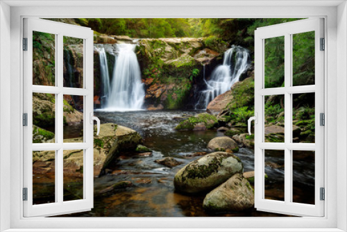 Fototapeta Naklejka Na Ścianę Okno 3D - Halls Falls, Pyengana, Tasmania, Australia