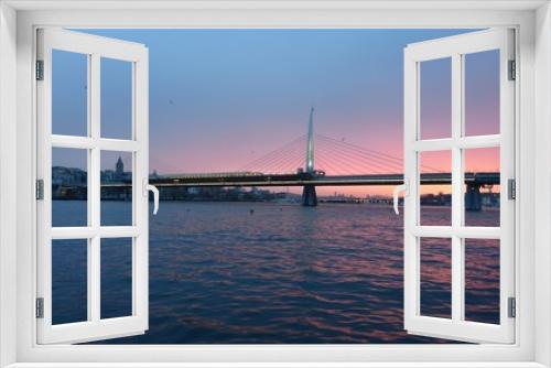 Fototapeta Naklejka Na Ścianę Okno 3D - istanbul landmark modern bridge