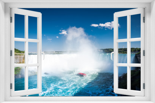 Fototapeta Naklejka Na Ścianę Okno 3D - Niagara falls in the summer