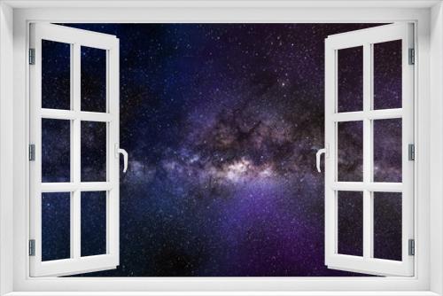 Fototapeta Naklejka Na Ścianę Okno 3D - Milky way galaxy panorama