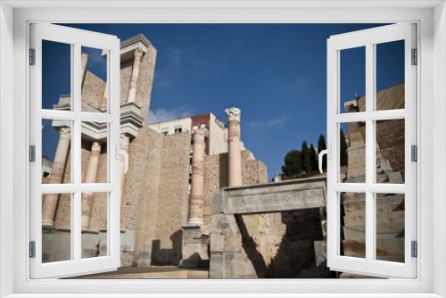 Fototapeta Naklejka Na Ścianę Okno 3D - Teatro romano de cartagena
