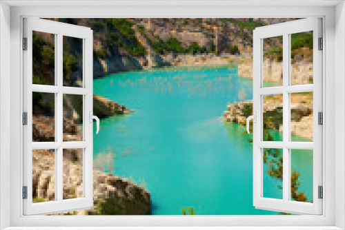 Fototapeta Naklejka Na Ścianę Okno 3D - Mont-Rebei Gorge, Spain