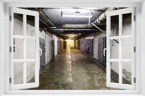Fototapeta Naklejka Na Ścianę Okno 3D - Old German jail