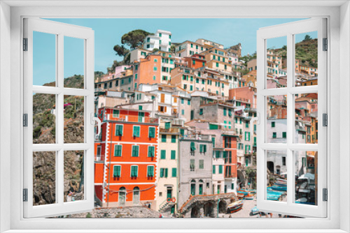 Fototapeta Naklejka Na Ścianę Okno 3D - Riomaggiore in Cinque Terre, Liguria in Italy