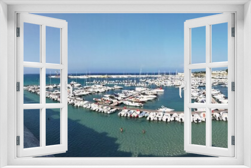 Fototapeta Naklejka Na Ścianę Okno 3D - Otranto - Panoramica del porto