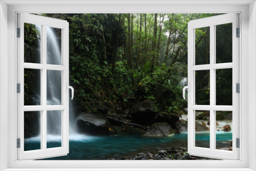 Fototapeta Naklejka Na Ścianę Okno 3D - Waterfalls Paradise in Costa Rica