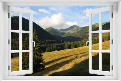 Fototapeta Naklejka Na Ścianę Okno 3D - Chocholowska Valley, Western Tatra Mountains, Poland