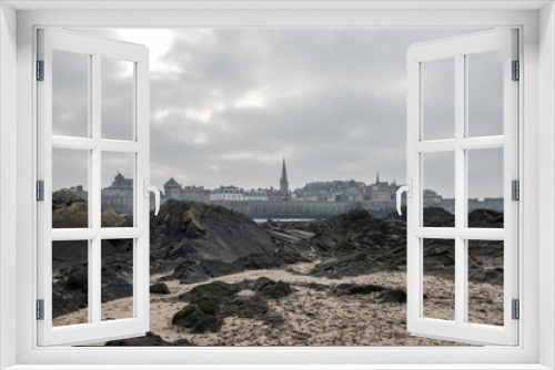 Fototapeta Naklejka Na Ścianę Okno 3D - Saint Malo
