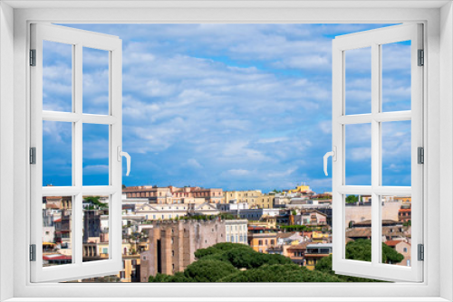 Fototapeta Naklejka Na Ścianę Okno 3D - Beautiful buildings from the lovely Rome, Italy