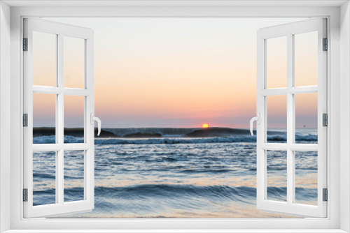 Fototapeta Naklejka Na Ścianę Okno 3D - Sunrise at Coquina Beach Outer Banks