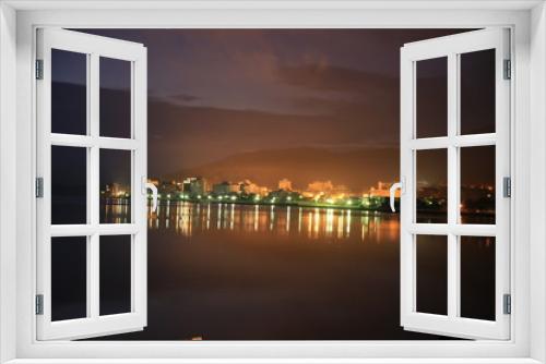Fototapeta Naklejka Na Ścianę Okno 3D - 対岸の夜景