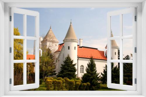 Fototapeta Naklejka Na Ścianę Okno 3D - castle dundjerski