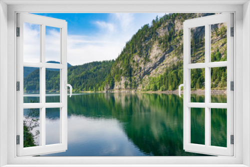 Fototapeta Naklejka Na Ścianę Okno 3D -  Lake Gosau (Gosausee) in the Austrian Lake District