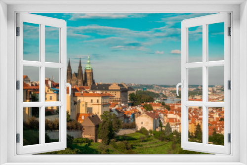 Fototapeta Naklejka Na Ścianę Okno 3D - Praga, República Checa, Europa