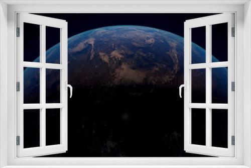 Fototapeta Naklejka Na Ścianę Okno 3D - The Picture Of Earth Planet