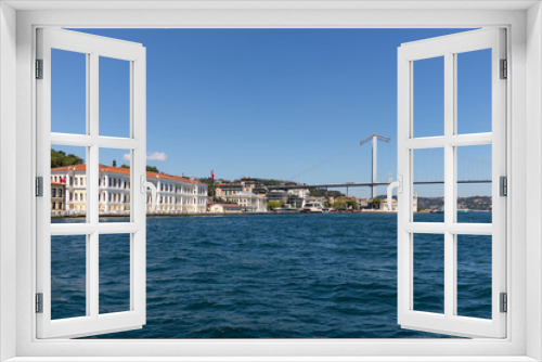 Fototapeta Naklejka Na Ścianę Okno 3D - 15 July Martyrs Bridge over  Bosporus at city of Istanbul