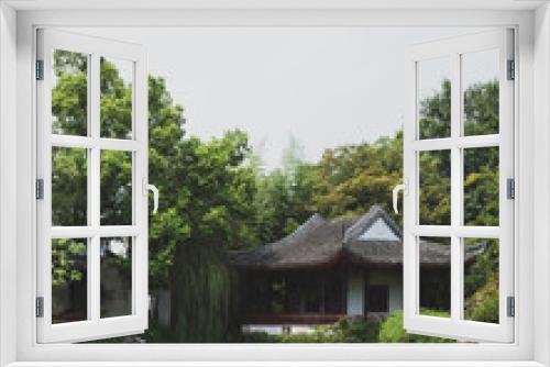 Fototapeta Naklejka Na Ścianę Okno 3D - Traditional Chinese garden in old town Tongli, Jiangsu, China