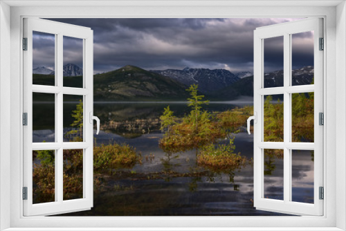 Fototapeta Naklejka Na Ścianę Okno 3D - Magadan region, Kolyma, Jack London lake