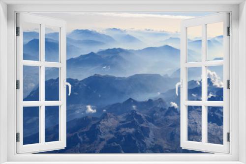 Fototapeta Naklejka Na Ścianę Okno 3D - Italian Alps mountains