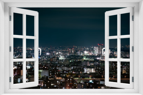 Fototapeta Naklejka Na Ścianę Okno 3D - Tokyo cityscape, Japan