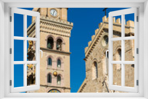 MESSINA, ITALY- January 20, 2019: Messina Cathedral is a Roman Catholic cathedral located in Messina, Italy