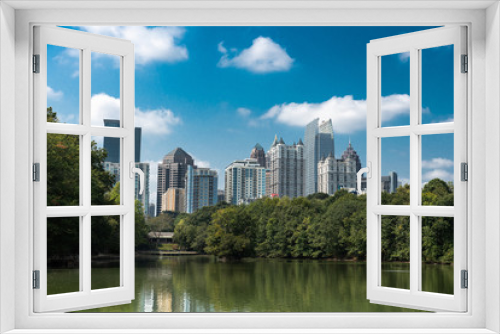 Fototapeta Naklejka Na Ścianę Okno 3D - Atlanta