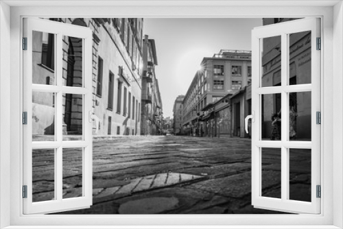 Fototapeta Naklejka Na Ścianę Okno 3D - Street photograph of the streets of France city of Nice