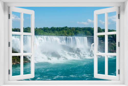 Fototapeta Naklejka Na Ścianę Okno 3D - Niagara Falls in Buffalo New York