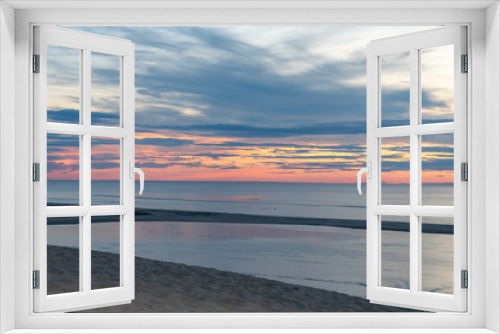 Fototapeta Naklejka Na Ścianę Okno 3D - sunset from la Dune du pilat