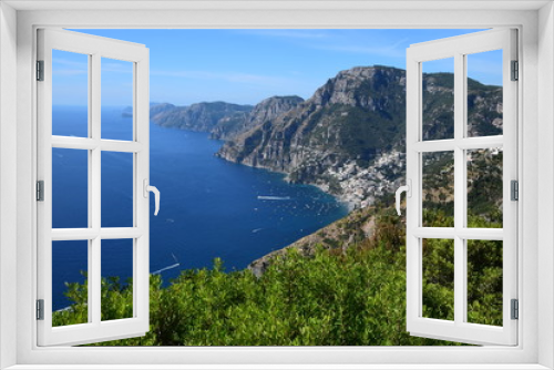 Fototapeta Naklejka Na Ścianę Okno 3D - Italia - Costiera Amalfitana - sentiero degli Dei