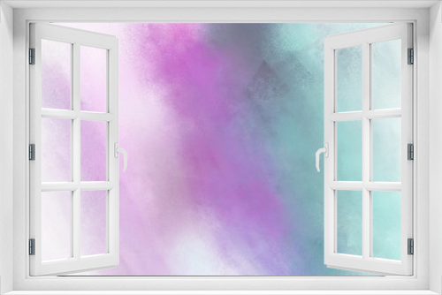 Fototapeta Naklejka Na Ścianę Okno 3D - abstract soft grunge texture painting with lavender, light slate gray and pastel purple color and space for text. can be used for advertising, marketing, presentation