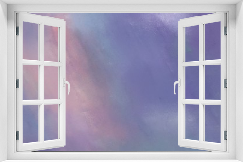 Fototapeta Naklejka Na Ścianę Okno 3D - abstract diffuse art painting with light slate gray, pastel purple and dark gray color and space for text. can be used as wallpaper or texture graphic element