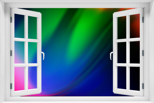 Fototapeta Naklejka Na Ścianę Okno 3D - Dark Multicolor, Rainbow vector blurred and colored pattern.