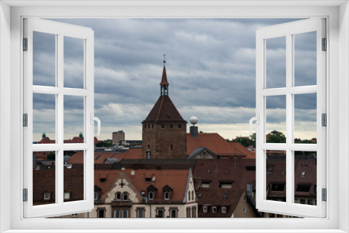 Fototapeta Naklejka Na Ścianę Okno 3D - nürnberg, panorama