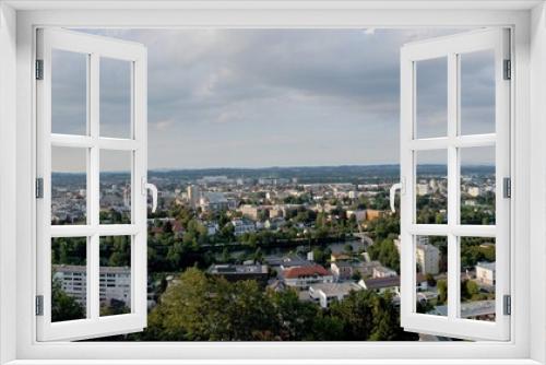 Fototapeta Naklejka Na Ścianę Okno 3D - Landscape shot of Wels in Upper Austria