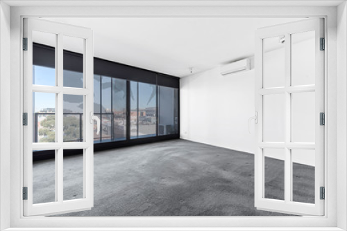 Fototapeta Naklejka Na Ścianę Okno 3D - Empty and unfurnished brand new apartment