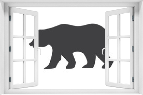 Fototapeta Naklejka Na Ścianę Okno 3D - California Bear Logo